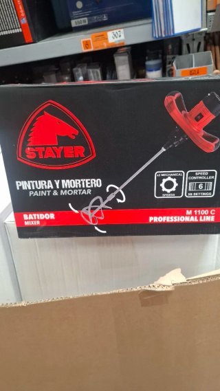 Soldadora STayer MULTI 120A , batidor y cortadora