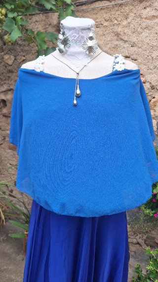 Vestido de fiesta azul