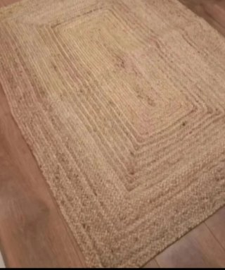 Alfombra de yute natural