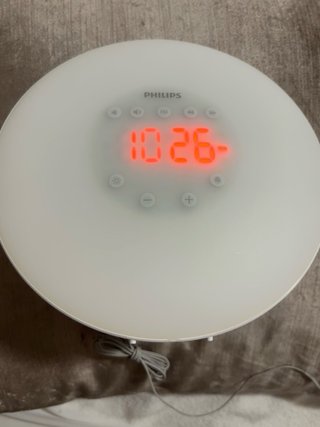 Despertador Philips Wake Up Light Blanco