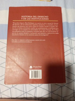 Libro historia derecho urjc