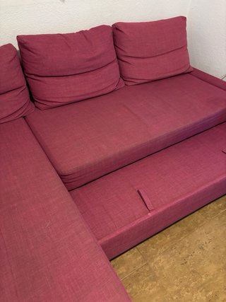 Sofá Cama Chaiselongue Rosa