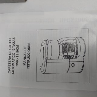 Cafetera Goteo Nevir 12 Tazas (A Estrenar)