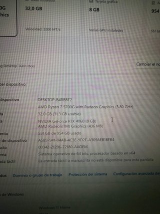 Ordenador Gaming HP