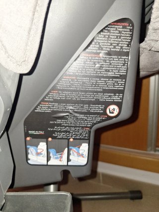 Silla coche Inglesina con pie de apoyo