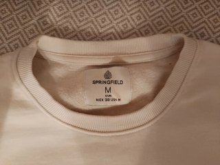 Sudadera Springfield gris talla M