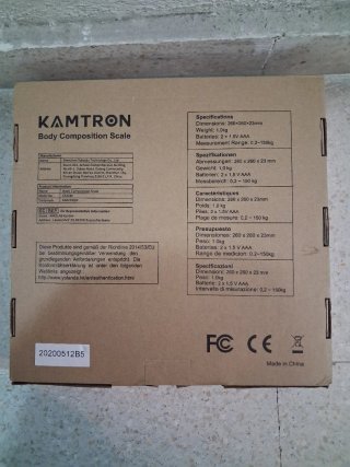 Báscula Inteligente Kamtron