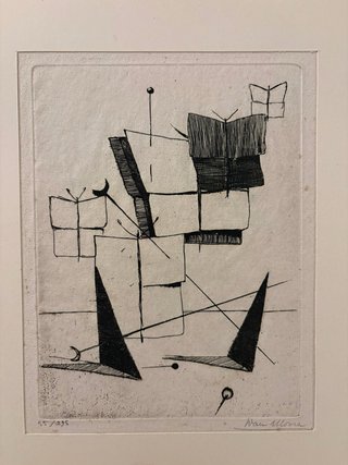Carpeta 10 Aguafuertes Originales Ivan Mosca 1953