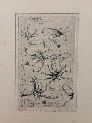 Carpeta 10 Aguafuertes Originales Ivan Mosca 1953