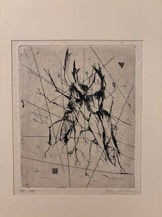 Carpeta 10 Aguafuertes Originales Ivan Mosca 1953