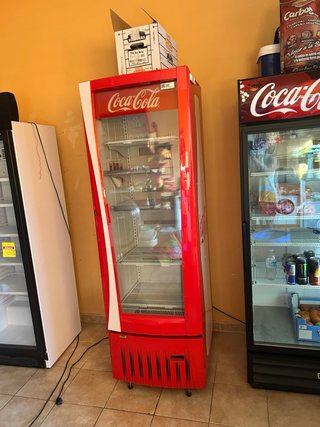 Nevera Coca-Cola Roja