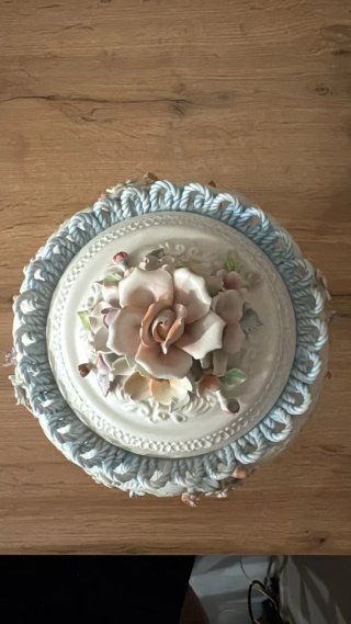 Centrotavola Capodimonte floreale