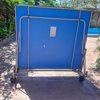 Mesa de ping pong plegable