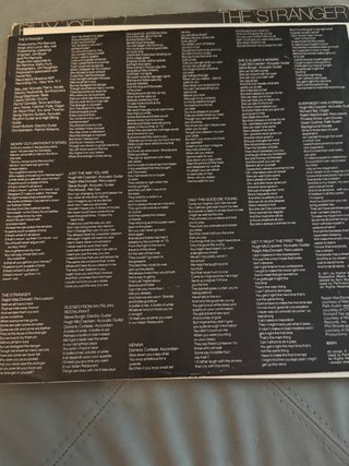 Billy Joel - The Stranger LP Vinilo CBS 1977