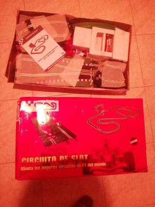 Circuito de Slot Scalextric F1