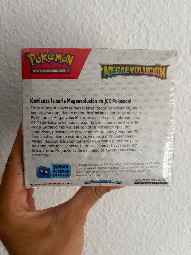 Caja Pokémon Megaevolución Juego Cartas Colecciona