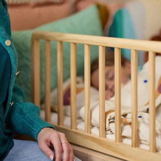 Barrera seguridad cama niños