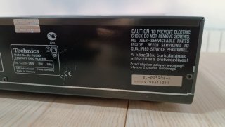 Technics SL-PG590 Reproductor de CDs