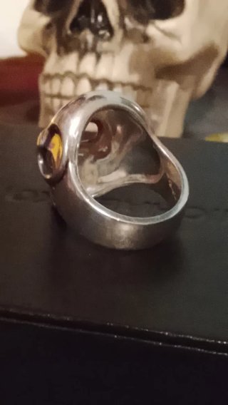 Anillo Calavera Plata