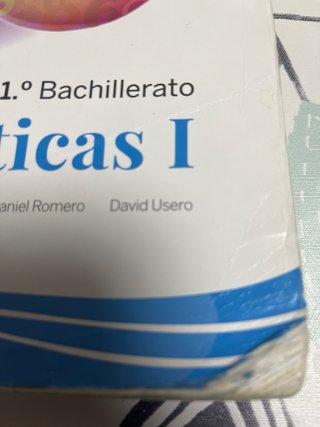 Libro 1º bachillerato Matemáticas I. Mc Graw Hill