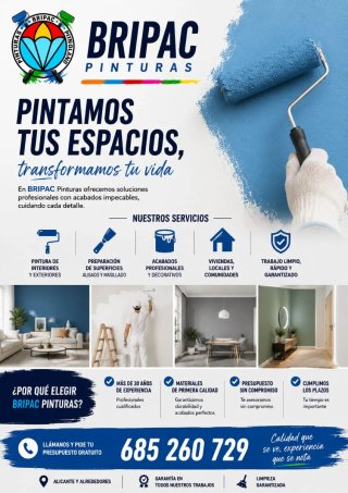 Pintor Profesional con 30 Años de Experiencia