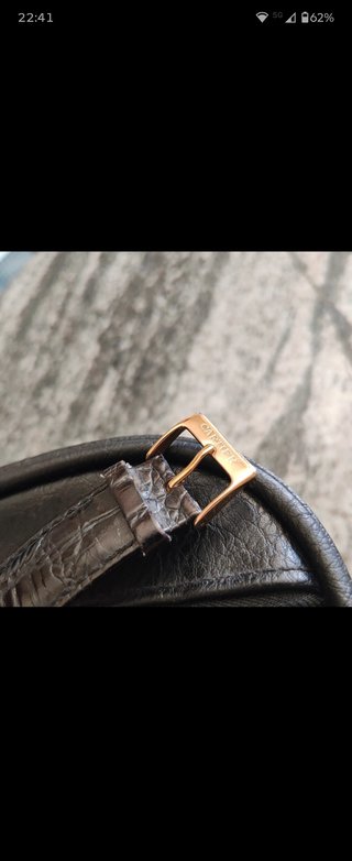 Orologio Cartier placcato oro