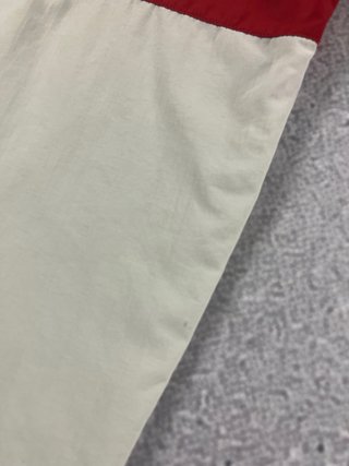 Cortavientos Champion Talla L navy rojo blanco