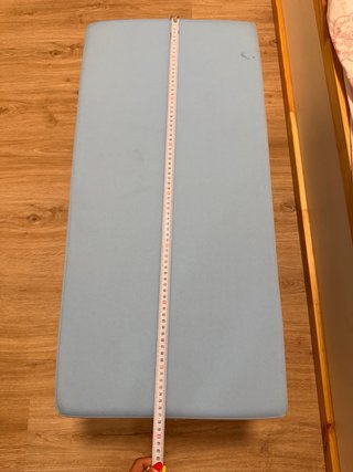 Baúl infantil azul cielo