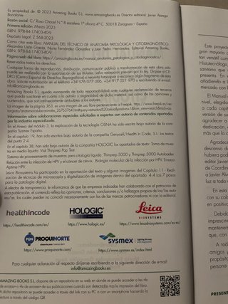 Manual del tecnico de anatomía patológica