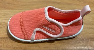 Escarpines cangrejeras bebé/niños coral