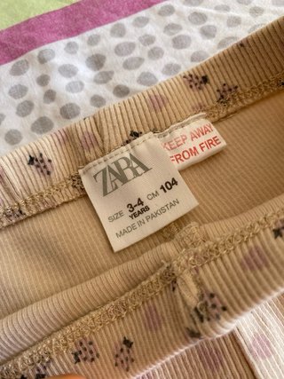 Lote 2 leggings Zara 3-4 años