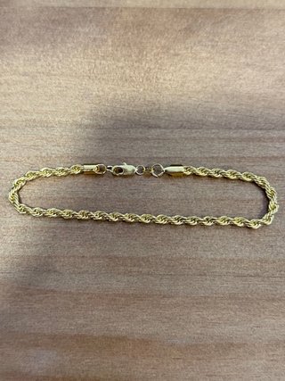 Conjunto Cadena+pulsera - Plata de ley Chapada 18k