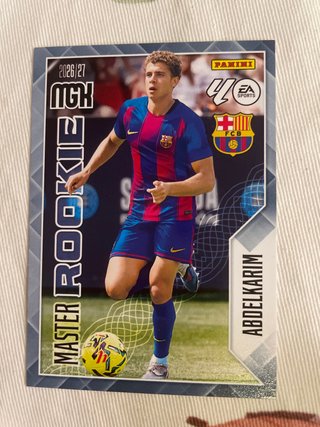 Panini Master Rookie Abdelkarim 2026/27