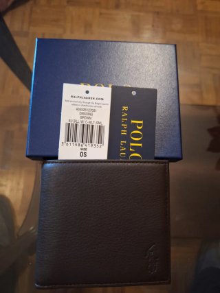 Cartera Polo Ralph Lauren Piel Marrón