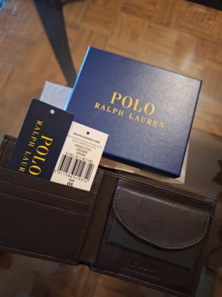Cartera Polo Ralph Lauren Piel Marrón