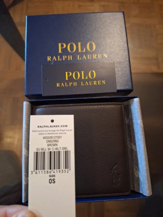 Cartera Polo Ralph Lauren Piel Marrón