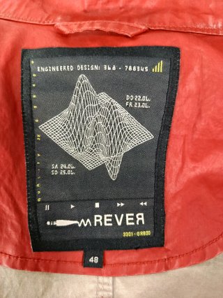 Chaqueta Roja Rever Talla L