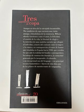 Libro Tres sombreros de copa