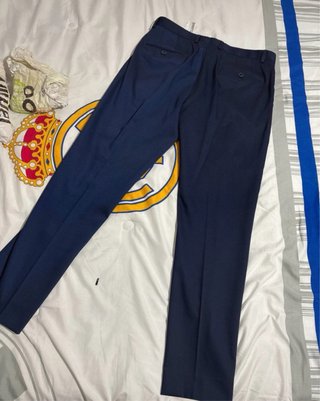 Pantalón de traje azul CELIO