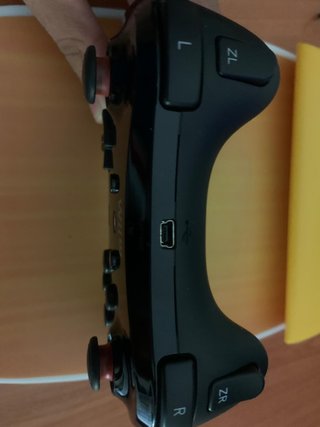 Mando Wii U Pro Original Negro