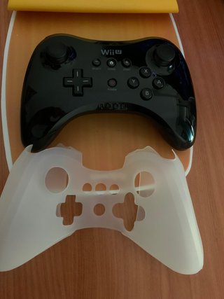 Mando Wii U Pro Original Negro