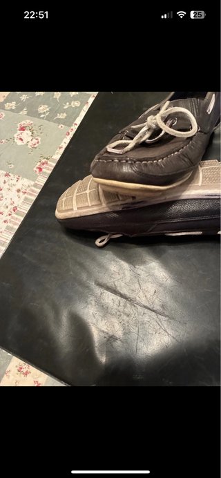 Zapatos de piel marrón talla 40
