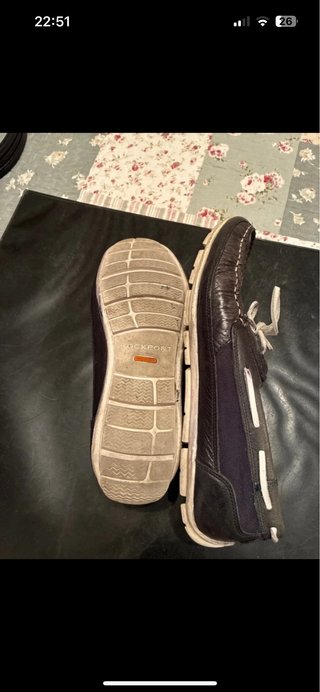 Zapatos de piel marrón talla 40