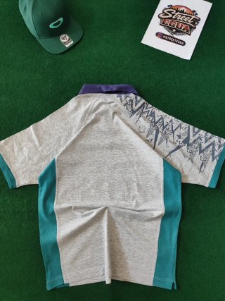 Polo Fila Vintage Y2K Geometrico