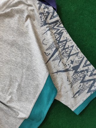 Polo Fila Vintage Y2K Geometrico