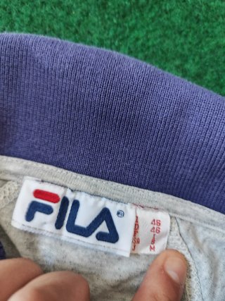 Polo Fila Vintage Y2K Geometrico