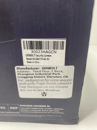 : Cámara Solar Exterior 4G LTE GENBOLT