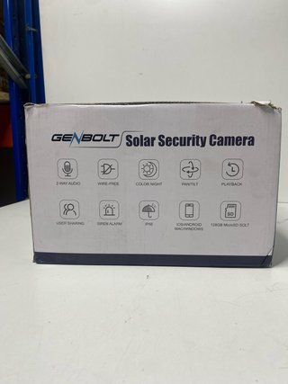 : Cámara Solar Exterior 4G LTE GENBOLT