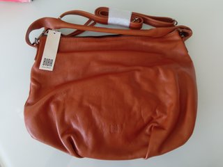 Bolso Biba Piel Marrón/Teja Nuevo