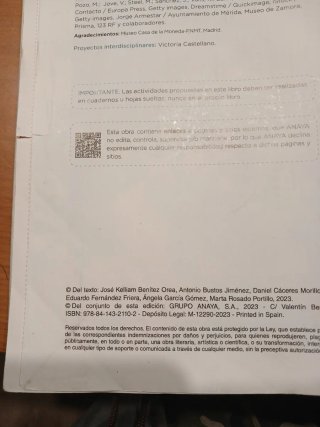 Libro de Sociales 4°Primaria.